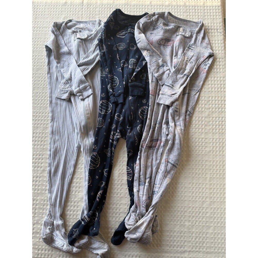 Lot of 3 Member's Mark Pajamas - baby boy Size 24 Months (Excellent Condition)